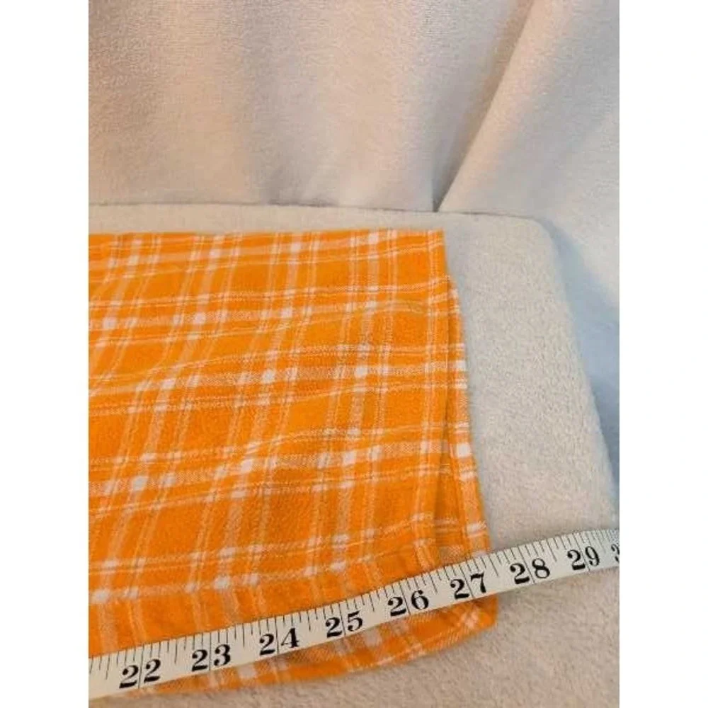 Concepts Sport Orange Plaid Pajama Pants Tennessee Volunteers T Logo XL